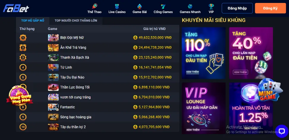 Bắn cá và đá gà truyền thống tại vn88pro nổ hũ