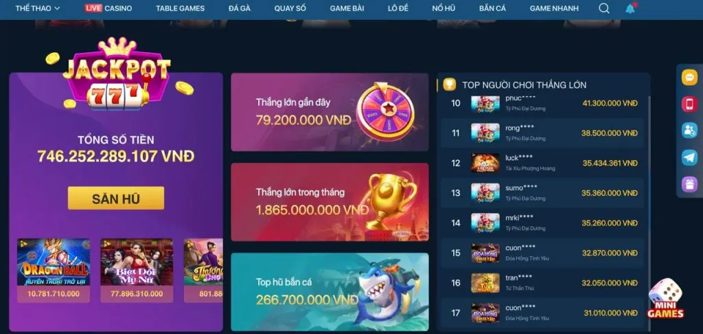 Casino trực tuyến đẳng cấp tại vn88pro nổ hũ